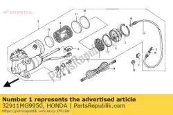 Ici, vous pouvez commander le pas de description disponible auprès de Honda , avec le numéro de pièce 32911MG9950: