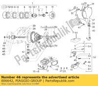 006642, Aprilia, sicherungsring, Neu