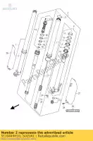 5110449H10, Suzuki, damper assy, ??fro suzuki rm z 250 2011 2012, Nuovo