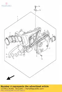 suzuki 1378113GA0 zespó? filtra - Dół