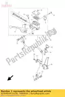 3D9W00410100, Yamaha, kit de cilindro, maestro (dia 12.7 yamaha ybr 125 2005 2006, Nuevo