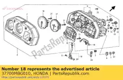 Qui puoi ordinare velocità del sensore da Honda , con numero parte 37700MBG010: