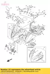 Here you can order the panel, inner 4 from Yamaha, with part number 1WDF836N0000: