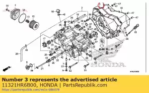 honda 11321HR6B00 spacer fr cover - Lado inferior