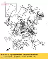 1TX283901000, Yamaha, zestaw graficzny, os?ona yamaha fj 1200, Nowy