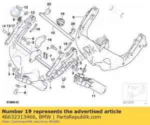 bmw 46632313466 worm wiel - Onderkant