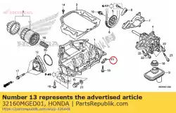 Tutaj możesz zamówić zosta?, klip od Honda , z numerem części 32160MGED01: