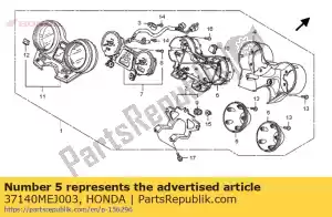 Honda 37140MEJ003 couverture - La partie au fond