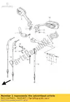 5611147H01, Suzuki, stuur, r suzuki gsx r 1000 2009 2010 2011, Nieuw