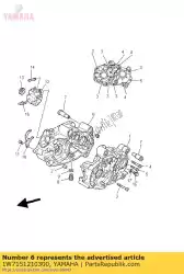 Here you can order the crankcase 2 from Yamaha, with part number 1W7151210300: