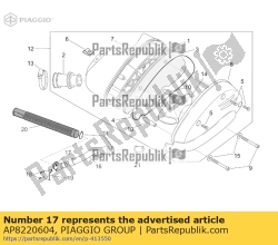 Aprilia AP8220604, Po??czenie, OEM: Aprilia AP8220604