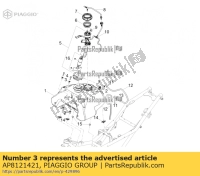 AP8121421, Aprilia, t cespuglio, Nuovo