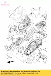 Qui puoi ordinare piastra inferiore comp. Da Yamaha , con numero parte 5RU2470E2000: