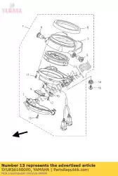 Here you can order the screw, tapping from Yamaha, with part number 5YU836160000: