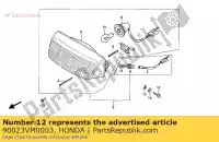 90023VM0003, Honda, aparafuse um conjunto de assento. honda nsr  s f nsr50s 50 , Novo