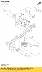 Here you can order the lever assy,brak from Suzuki, with part number 5730048G20: