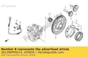 honda 28128MM9014 extérieur, embrayage de démarrage - La partie au fond