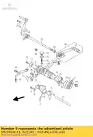 0920904013, Suzuki, perno suzuki gs gsx 400 450 500 1985 1986 1987 1988 1989 1990 1991 1992 1993 1994 1995 1996 1997 1998 1999 2000 2001 2002 2003 2004 2005 2006 2007, Nuovo