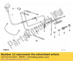 houder van BMW, met onderdeel nummer 32732331097, bestel je hier online: