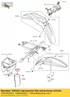 350190602, Kawasaki, aba kx450hgf kawasaki  kx 250 450 2016 2017 2018 2019, Novo