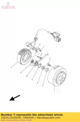 Tutaj możesz zamówić ? Ruba od Yamaha , z numerem części 1SCH13520000: