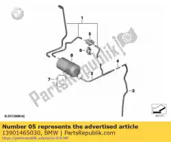 Here you can order the fuel tank breather valve from BMW, with part number 13901465030: