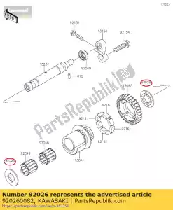 kawasaki 920260082 spacer zx1400a6f - Il fondo