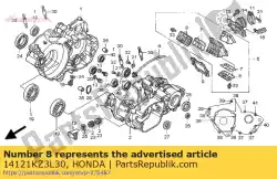 stpr, reed klep van Honda, met onderdeel nummer 14121KZ3L30, bestel je hier online: