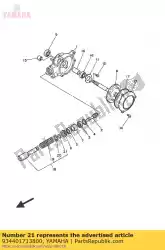 Ici, vous pouvez commander le circlips (18u) auprès de Yamaha , avec le numéro de pièce 934401713800: