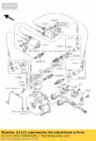 211211302, Kawasaki, bobina de ignição, rr kawasaki vn mean streak 1500 1600, Novo
