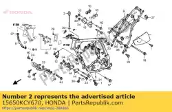 Aquí puede pedir medidor, nivel de aceite de Honda , con el número de pieza 15650KCY670: