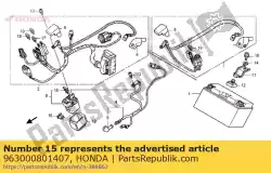 bout, flens, 8x14 van Honda, met onderdeel nummer 963000801407, bestel je hier online: