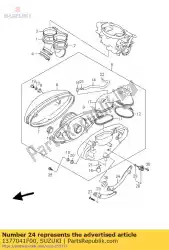 Qui puoi ordinare staffa comp, ai da Suzuki , con numero parte 1377041F00: