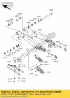 330010582, Kawasaki, arm-comp-swing kawasaki kx  f kx450f kx250f 450 250 , New