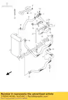 1785614G00, Suzuki, tuyau, dérivation d'eau suzuki an burgman  s an250 an400s 400 250 , Nouveau