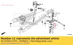 Here you can order the dust seal, 30x44x5 from Honda, with part number 91255KV3701: