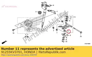 honda 91255KV3701 dust seal, 30x44x5 - Bottom side