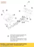 6113003800023, KTM, cylindre avant et piston ktm adventure super duke 990 2008 2009 2010 2011 2012 2013, Nouveau