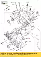 920451226, Kawasaki, Roulement à billes, 6204 kx80-l2 kawasaki  kx 80 85 100 1989 1990 1991 1992 1993 1994 1995 1996 1997 1998 1999 2000 2001 2002 2003 2005 2006 2007 2008 2009 2010 2011 2012 2013 2014 2015 2016 2017 2018 2019 2020, Nouveau