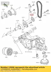 Here you can order the sprocket,18t,bf04m er650a6s from Kawasaki, with part number 120460040: