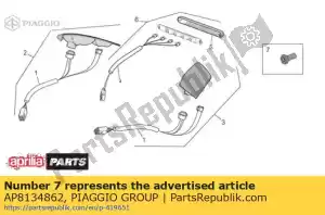 Piaggio Group AP8134862 perno - Il fondo