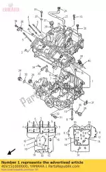 Aquí puede pedir conjunto de cárter de Yamaha , con el número de pieza 4SV151000000: