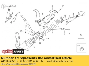 aprilia AP8166625 decalcomania 