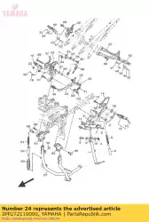 Here you can order the pedal, brake from Yamaha, with part number 2PP272110000: