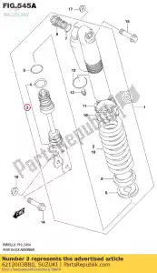 suzuki 6212003BB0 pr?t, t?ok - Dół