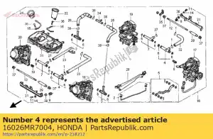 honda 16026MR7004 joint set e, fuel - Bottom side