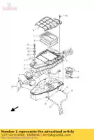 1D7144310000, Yamaha, silenciador, entrada 1 yamaha xv 1900 2006 2007 2008 2009 2011 2012 2013, Novo