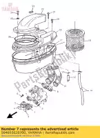 904605628700, Yamaha, klem, slang (2ax) yamaha fz szr xtz 600 660 1986 1988 1991 1992 1993 1995 1996 1997, Nieuw