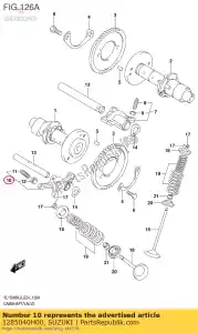 suzuki 1285040H00 arm comp,valve - Bottom side
