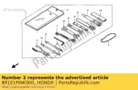 89101MAK000, Honda, Borsa degli attrezzi honda slr  fx vigor slr650 fx650 650 , Nuovo